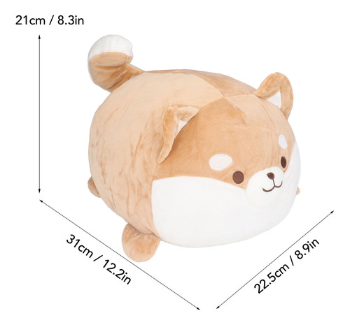 Muñeca De Peluche Shiba Inu, Juguete Suave Y Bonito De Peluc