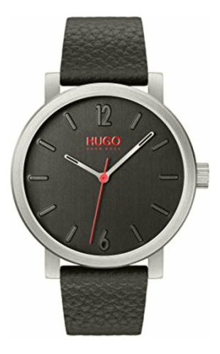 Hugo #rase Reloj Casual De Cuarzo Para Hombre, Acero