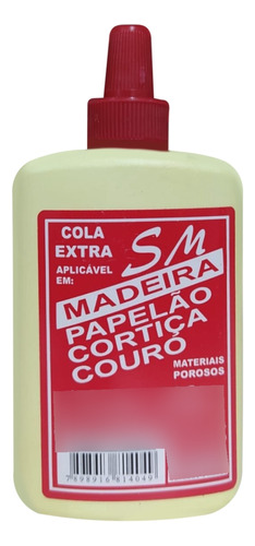 Kit C/ 5 Colas Madeira Amarela 100gr - Sm