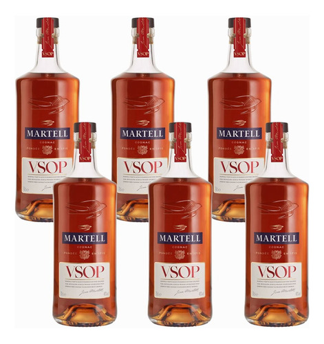 Cognac Martell Vsop 700 Ml - 6 Pack