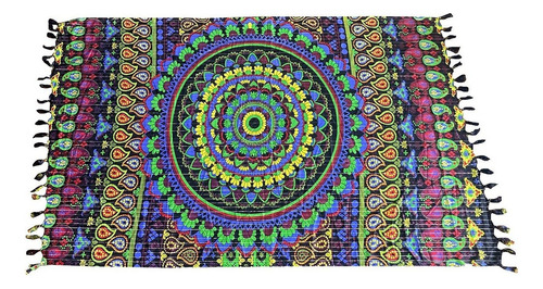 Canga De Praia Viscose Brasil Rio De Janeiro Buzios Arraial Cor Violeta Tamanho 100cm x 180cm