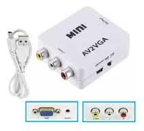 Comprar Convertidor Rca A Vga O Vga A Rca (av2 Vga) (vga A Av2 1080p