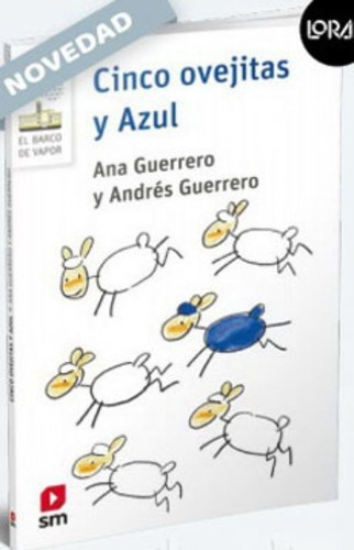 Libro Cinco Ovejitas Y Azul