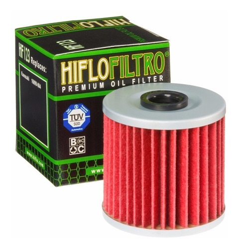 Filtro De Aceite Hiflo Hf 123 Kawa Klr 250 600 Klx 650 Fas