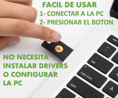 Llave Seguridad Yubikey 5 Nfc Two Factor Para Lastpass