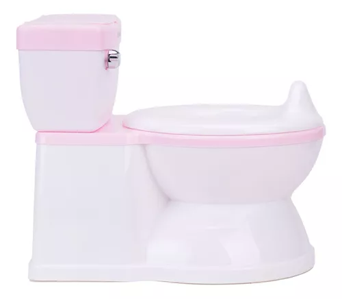 Baño/pelela/sanitario De Bebe Rosado Con Sonido