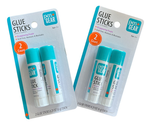 Glue Stick Marca Pen+gear 4 Barras