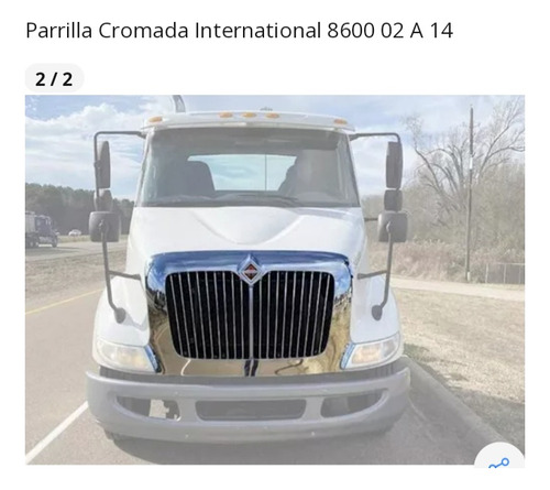 Parrilla Cromada International 8600