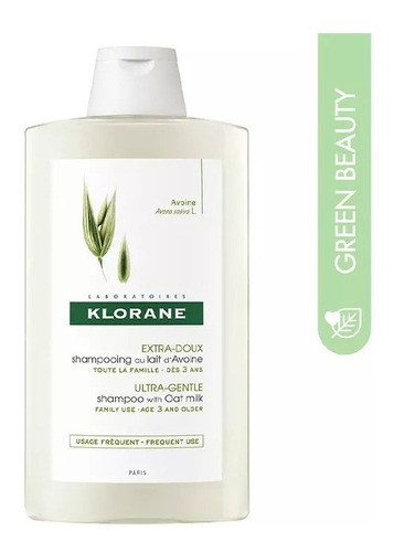 Klorane Shampoo Extrasuave A La Leche De Avena  400ml