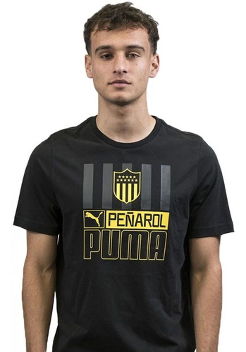 Remera Puma Peñarol Casual Core Mvd Sport