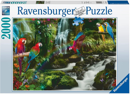 Rompecabezas Puzzle 2000 Paraíso De Los Loros Ravensburger