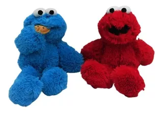 Peluche De Come Galletas Y Elmo Hermosos Y Peluditos 39cm