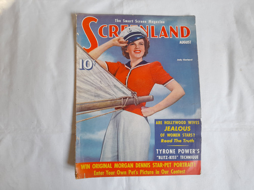 Movie Screenland Nº 4 1941, En Ingles. Cine Television 