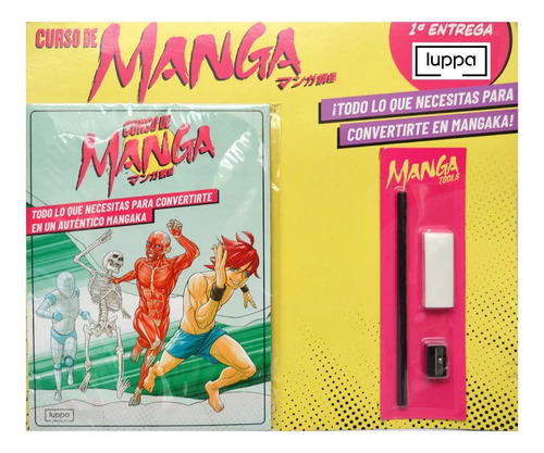 Curso De Manga Entrega # 1 Utiles Gratis Editorial Luppa Cj