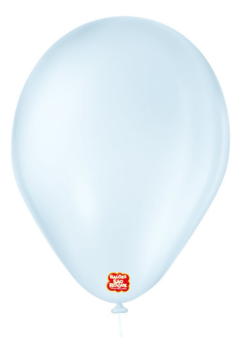 Balão Candy Colors São Roque - 7 18cm - Azul - 25 Un