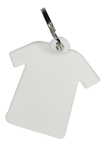 Llavero Camiseta Polimero Plastico Sublimable Sublimar X 100