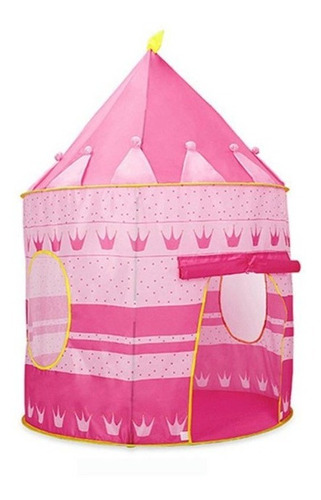 Carpa Castillo Infantil Niños Niñas Azul O Rosado 1123