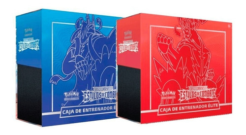 Cartas Pokémon Original Box Entrenador Elite Espada Y Escudo