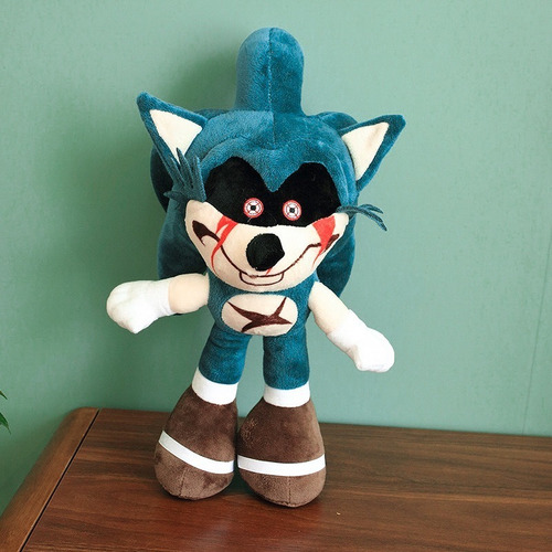 Sonic Exe Boneca Pelúcia Brinquedo Infantil Presente 40cm
