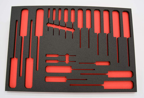 5s Tool Box Shadow Foam Organizers ( 2 Color) Custom Si...