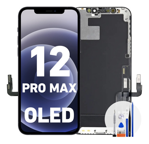  Pantalla iPhone 12 Pro Max Con Marco Gx Oled