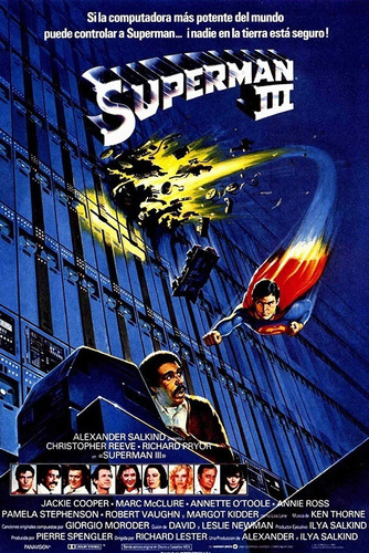 Superman 3 Poster De La Película