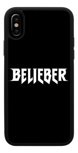 Funda Uso Rudo Tpu Para iPhone Justin Bieber Belieber Negro