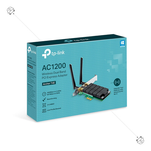  Tp-link Archer T4e Ac1200 Adaptador Pci Express / Dual Band