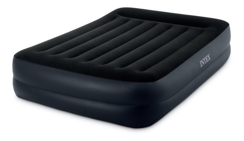 Colchón Inflable Intex Fiber Tech 2 Plazas C/inflador Eléc.
