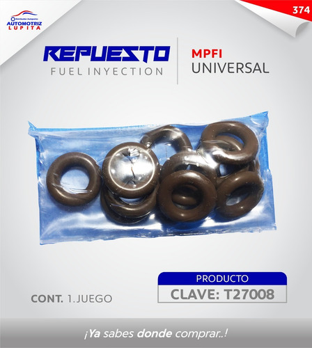 Repuesto De Fuel Inyection Mpfi Universal 15512