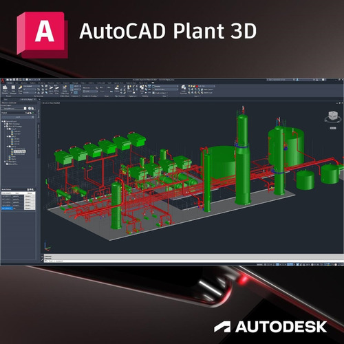 Autocad Plant 3 D  - 2023 Diseño De Plantas Industriales