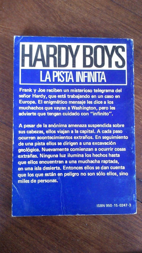 Imagen 2 de 2 de Hardy Boys, La Pista Infinita - Franklin W. Dixon