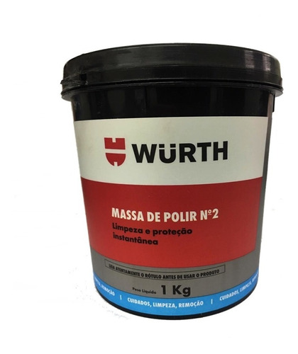 Massa De Polir Wurth N2 1kg