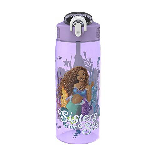 Zak Designs Disney The Little Mermaid Kids Botella De Agua P