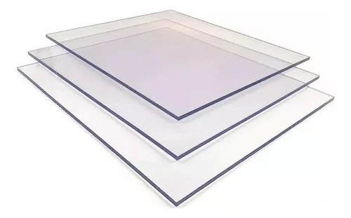 Corte Acrílico Plancha Transparente Placa 2 Mm / 50x50 Cm