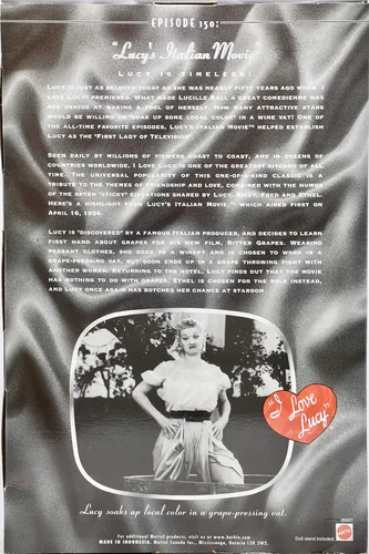 Barbie Como Lucy En I Love Lucy: La Película Italiana De Luc