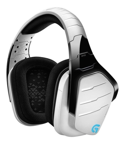 Fone de ouvido over-ear gamer sem fio Logitech G Series G933 white