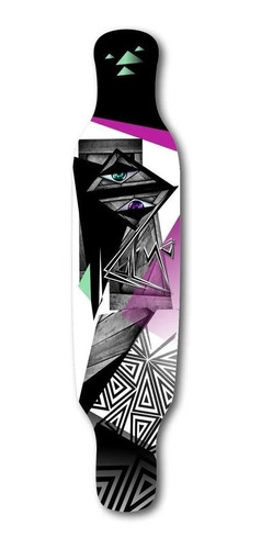 Deck Tabla Longboard Kalima Kubra Maple Frestyle C/lija