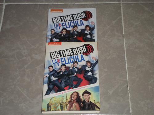 Big Time Rush La Pelicula/rags El Poder De La Musica-dvd 2x1 (Usado)