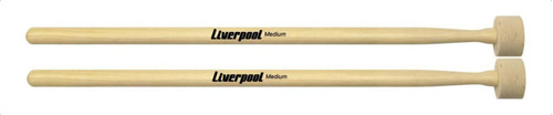 Baqueta Liverpool Feltro Medium Cor Natural Tamanho 0