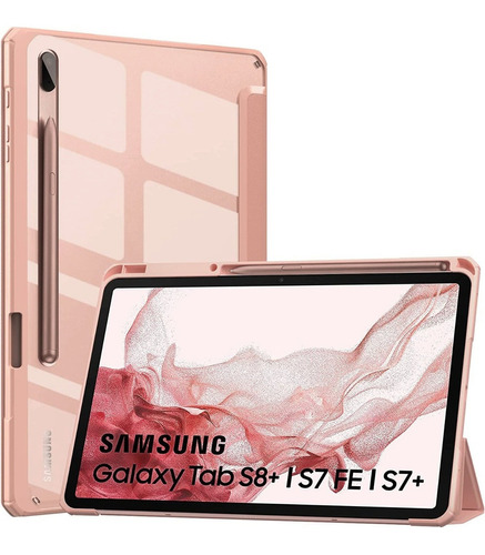 Funda Case Para Galaxy Tab S7 Plus T975 T970 Con Pen Holder