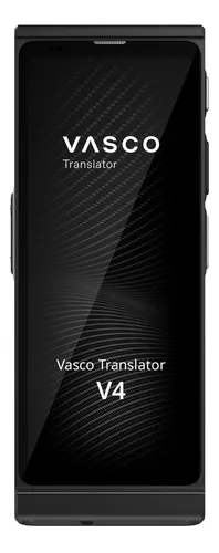 Traductor Inteligente Vasco V4 Internet Gratis de por Vida Blanco