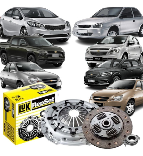 Kit Embreagem Gm Celta Hatch Life 1.0 8v Vhc L4 2005 2006