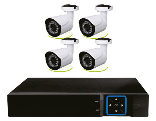 Cámaras De Seguridad Con Dvr + Instalación Sin Cuota Mensual