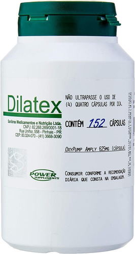 Dilatex 152 Caps Power Supplements