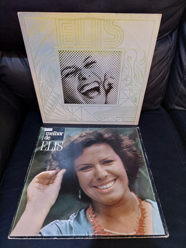 Lote Lp Vinil Elis Regina 1980 E O Melhor De Elis