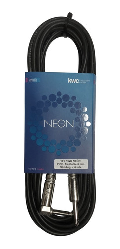 Cable Plug-plug Angular Kwc Neon 131 De 6 Metros