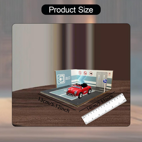 Estacionamiento A Escala 1:64, Construcción De Estilo B