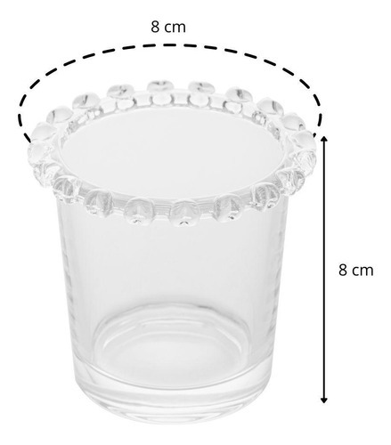 Porta Talher Coração De Cristal Para Mesa -wp - Transparente