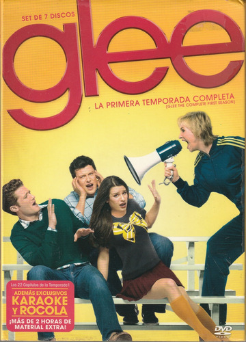 Glee Primera Temporada 1 Uno Dvd X7 Made In Brasil